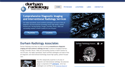 Desktop Screenshot of durhamradiologyassociates.com